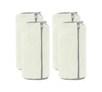 Sac De Lavage pour Chaussures Filet Baskets pour Machine A Laver Sechoir | Housse Filet Epais Baskets Tennis Attenue Bruits Chocs Tambour Fermeture Eclair Elastique Sechage Linge(4PCS Beige)