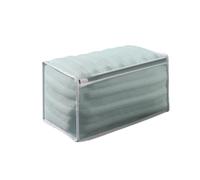 Sac de lavage spécial pour machine à laver : couvre-chaussures de protection réutilisable, anti-déformation et anti-rayures, vert, Sandwich square shoe box, Moderne
