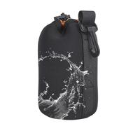 Sac De Lentilles En Néoprène - Grand Boîtier De Lentille De Caméra De Protection | Mémoire De Lentilles DSLR Doux Pour Téléobjectifs, Sac En Néoprène De Protection Pour Voyage Sûr, Support P, 14 cm