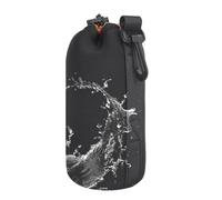 Sac De Lentilles En Néoprène - Grand Boîtier De Lentille De Caméra De Protection | Mémoire De Lentilles DSLR Doux Pour Téléobjectifs, Sac En Néoprène De Protection Pour Voyage Sûr, Support P, 18 cm