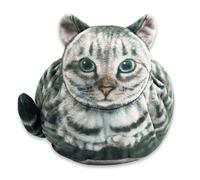 Sac de maquillage avec un sac cosmétique portable sur motif de chat avec design de chaton, sac dur avec une déformation du cordon | Sac culturel doux pour femmes, sac de maquillage drôle, organisateur