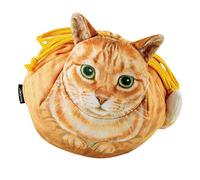 Sac de maquillage de chat poche cosmétique en forme de chat avec un cordon, un sac de culture de chaton drôle | Organisateur de maquillage portable pour femmes, sacs de culture de voyage pour les sall