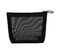 Sac de Maquillage en Filet de Grande capacité en Mailles en Mailles cosmétiques de Voyage Organisateur de Toilette avec Fermeture pour la Fermeture éclair pour Femmes Hommes