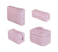Sac de Maquillage matelassé Fiorky 4PC