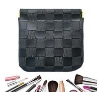 Sac de maquillage - Petit sac de maquillage 12 x 12 cm | Travel Màkeup Bàg | Automatic Closure Necklace Storage - Portable Toiletry | For Women Girls Ladies Wives Busy Professionals Travel Brides Gym