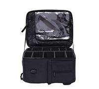 Sac de Maquillage Sac de Maquillage de Voyage Portable, Sac à Dos de Maquillage, Valise de Maquillage, Grand Organisateur de Maquillage Professionnel Voyage Train Valise Sac de Rangement