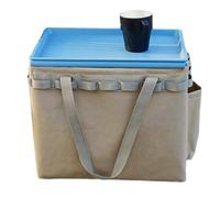 Sac de marécage de camping, sac de rangement de camping | Tote de l'organisateur de vitesse de voyage | Sac de moelleux imperméable de grande capacité avec poignée renforcée pour le camping en placard