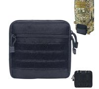Sac de matériel de Camping très résistant, Sac à Outils avec Fermeture sur Le Dessus - Organiseur de matériel avec Bande réfléchissante pour Le Rangement, la réparation à Domicile, la randonnée, Les