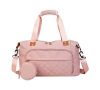 Sac de maternité pour bébé - Sac à main fourre-tout ergonomique pour voyage, randonnée, hôpital, croisière, avion, natation, plage, rose, Refer to description