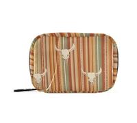 Sac de médecine de style bohème avec compartiments amovibles, réutilisable, organiseur de médicaments de voyage pour sac à main