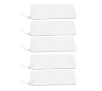 Sac de Média Filtrant, Sac à Mailles Fines 5 Pièces Sac de Filtre d'Aquarium, Sac de Filtre de Média d'Aquarium, Sac de Filtre de Réservoir de Poissons de Séparation Sèche et