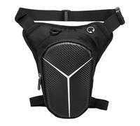 Sac De Membre De Moto - Étui De Cuisse Polyvalent, Étui Adaptable, Poche À Deux Compartiments Fendus, Porte-Bagages Fixe Au Mollet, Sac À Main Fonctionnel À Tige De Ceinture | Article Fort par Voyage