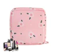 Sac de menstruation compact - Sac imperméable pour les règles | Sac de règles hygiéniques avec fermeture éclair, grande capacité, sac de rangement cosmétique de voyage, cadeau idéal pour les femmes