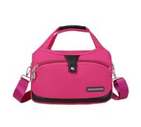 Sac de messager anti-vol - Sac de traverse portable, sac d'épaule de voyage sécurisé | Sac à tambour résistant à l'eau, dossier décontracté avec sac de poche multiple pour banlieue, Rose rouge., Fare