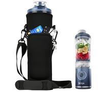 Sac de mixage portable pour mixeur portable Ninja BC251EUNV, BC251EUIV, BC251EUGY, BC251EUMT, BC251EUPK, BC251EULD, BC251EUSL - Housse isolée avec sangle