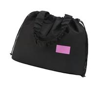 Sac de Natation Sac de Sport Extérieur Gym Sac à Main Imperméable Trousse de Toilette Cordon de Serrage Sac à Dos Grande Capacité Sac de Fitness, Couleur : noir