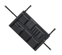 Sac de nettoyage pour poubelle, organiseur multi-poches, rangement robuste avec support d'outils d'entretien pour parcs communautaires, hôtels, plages, centres commerciaux, ateliers, écoles, 45,5 x