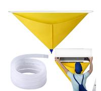Sac De Nettoyage pour Unité Split,Nettoyeur pour Climatiseur Mural | Outil Ménager pour Utilisateurs Domestiques Et Professionnels pour Extérieur Fenêtre Ventilation Ailettes