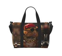 Sac de nuit en toile pour femme, cochon d'Inde, hip-hop, sac de voyage, articles personnels, sac de voyage, sac de sport pour homme et