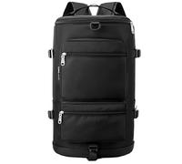Sac de nuit, sac de week-end, sac de sport, sac de sport, sac de yoga, sac de sport spacieux, facile à utiliser, portable pour homme et femme, Noir , Refer to description, Unisexe