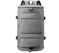 Sac de nuit, sac de week-end, sac de sport, sac de sport, sac de yoga, sac de sport spacieux, facile à utiliser, portable pour homme et femme, gris, Refer to description, Unisexe