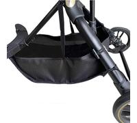 Sac de panier léger pour bébé grande capacité solution de rangement pour bébé poussette panier inférieur sac de soins bébé filet