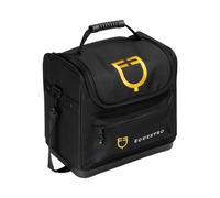Sac de pansage pochette zippée Equestro Noir 34x22x33 cm