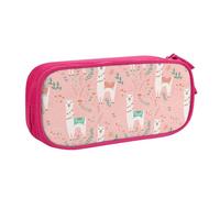 Sac de papeterie léger avec imprimé cactus rose camel pour l'école, le bureau, les voyages, garçons et filles, rose, Taille unique, Ensemble cartable
