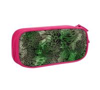 Sac de papeterie léger imprimé serpent vert pour l'école, le bureau, les voyages, garçons et filles, rose, Taille unique, Ensemble cartable