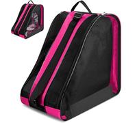 Sac de Patinage à roulettes 40x38x28cm, Roller Sac Une pour Patins à Glace Skate Bag, SSac à Patins à roulettes avec Sangle Réglable, Résistance à la, Sa Chaussure de Ski pour Adultes et Enfants