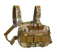 Sac de pêche en nylon - Compact - Réglable - Multifonction - Imperméable - Léger - Pour les aventures de pêche en plein air, beige, 9.45x6.3x2.36 inches, Moderne