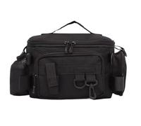 Sac de pêche | Engrenage à pleine capacité Carryall multifonction, bâton Tackle pour appâts, rouleaux, appâts, outils, appareils extérieurs portables, Noir , Voir description, Voir description
