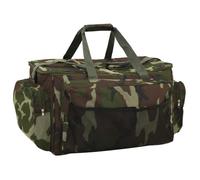 Sac de pêche imperméable vert camouflage tissu oxford