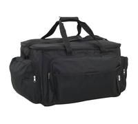 Sac de pêche imperméable noir tissu oxford Noir G