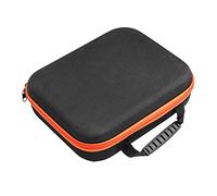 Sac de perceuse électrique en tissu Oxford résistant aux chocs de grande capacité, valise à outils électriques portable avec filet de rangement à l'intérieur pour électricien et pochettes pour homme