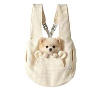 Sac De Périple Pliable pour Animaux, Porte-Chien Respirant avec Sangle