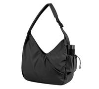 Sac de Pilates pour femme | Rangement étanche avec compartiment à chaussures | Grand sac de yoga fourre-tout - Pour voyage, w nd, exercice, plage, camping, bureau, extérieur, hôpital, Noir , Refer