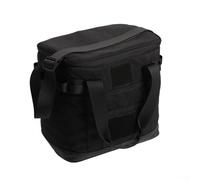 Sac de pique-nique, extérieur isotherme et imperméable, robuste, grande capacité pour montagne, camping, barbecue, plage, sac à main (noir)