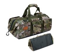 Sac de piquets de Tente - Boîte à piquets de Camping de 43 cm, Rangement des piquts de Sol avec de séparation | Conteneur Pliable pour Piquet de Sol | pour clôture extérieure pelouse Cour jar