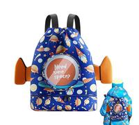 Sac de piscine pour enfants, sac de natation pour enfants - Sac de piscine étanche pour enfants - Sac de bain séparé humide sec pour enfants, sac à dos étanche portable avec cordon de serrage et