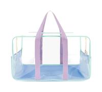Sac de Piscine Transparent - Fourre-Tout étanche de Grande capacité avec Fermeture éclair | Rangement Portable pour Le Sport, Les Voyages, la Plage, la pêche, Le Spa et la lessive | Sac fourre-Tout