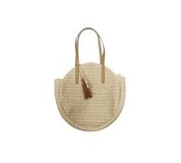 Sac de plage 35 x 35 x 9 cm paille atlantique Naturel