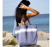 Sac de plage 47 x 37 cm - Bleu Jean