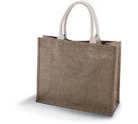 SAC DE PLAGE EN JUTE (Capuccino - One Size)