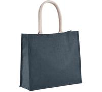 SAC DE PLAGE EN JUTE (Midnight Blue - One Size)