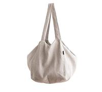 Sac de plage en lin naturel Lara