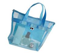 Sac de plage en maille | Grand sac de piscine à fermeture éclair | Sac fourre-tout étanche | Sac étanche à la poussière | Sac de pique-nique | Sacs de voyage en famille | Sacs d'épicerie réutilisables