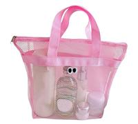 Sac de plage en maille | Grand sac de piscine à fermeture éclair | Sac fourre-tout étanche | Sac étanche à la poussière | Sac de pique-nique | Sacs de voyage en famille | Sacs d'épicerie réutilisables