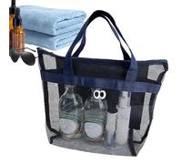 Sac de plage en maille | Grand sac de piscine à fermeture éclair | Sac fourre-tout étanche | Sac étanche à la poussière | Sac de pique-nique | Sacs de voyage en famille | Sacs d'épicerie réutilisables