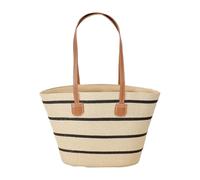 Sac de plage en paille | 40 x 30 cm pochette cosmétique rangement maquillage | sac de plage fourre-tout en paille tissée pour voyage, station balnéaire, rendez-vous galant, croisière